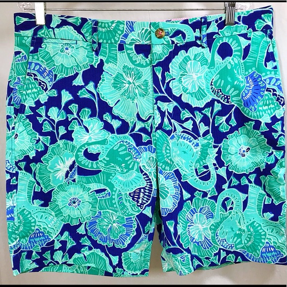Lilly Pulitzer Other - Lilly Pulitzer Beaumont Shorts Green Mint to Be